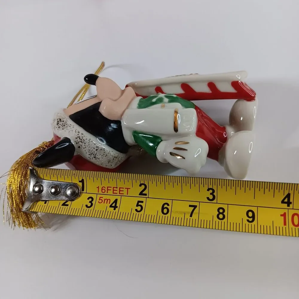 Lenox Disney 2020 Annual Let It Snow Mickey Mouse Christmas Ornament Holiday